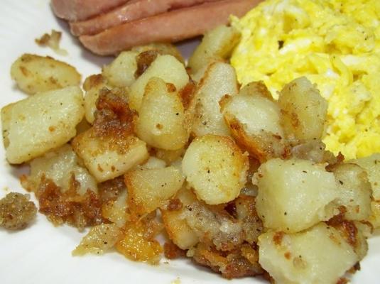 makkelijke pan geroosterde aardappelen