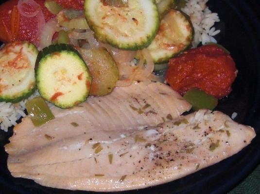 met dragon geurende vis