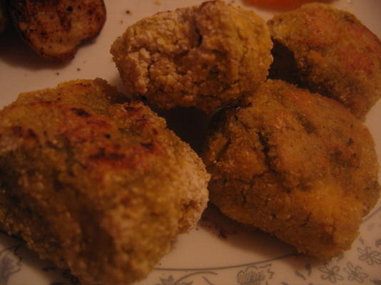 gebakken toficken nuggets (vegetarische kipnuggets)