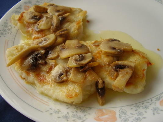 nw forel met champignons (zwtiii)