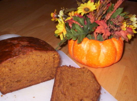 het eenvoudige pompoenbrood van shellbell