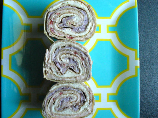 oude glorie 1 - tortilla dessert wraps (of pinwheels)