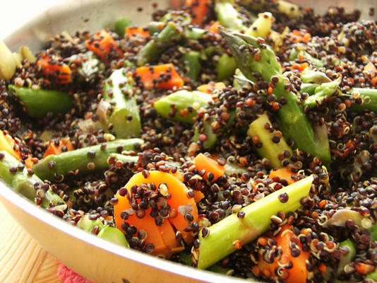 quinoa en asperges