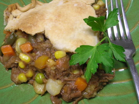 land beef pot pie