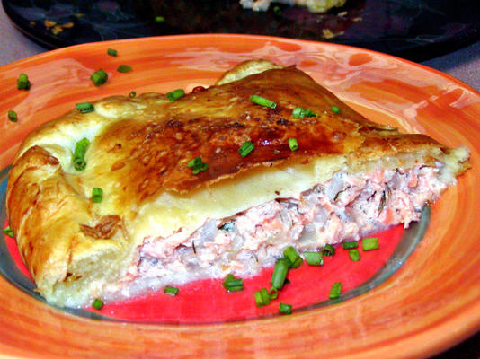 zalm in bladerdeeg