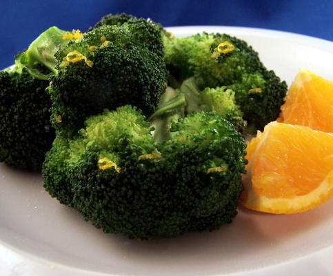 oranje (of citroen) broccoli