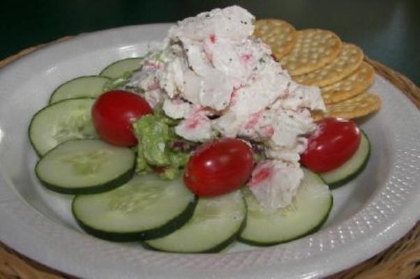 krab en avocado salade