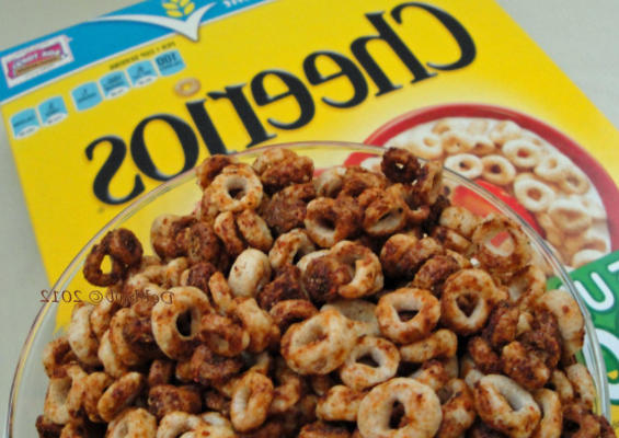 zesty cheerios-dieet snack