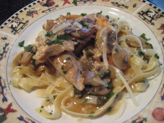 kip piccata fettuccine