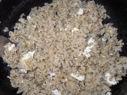 rijst met feta (vetarm)