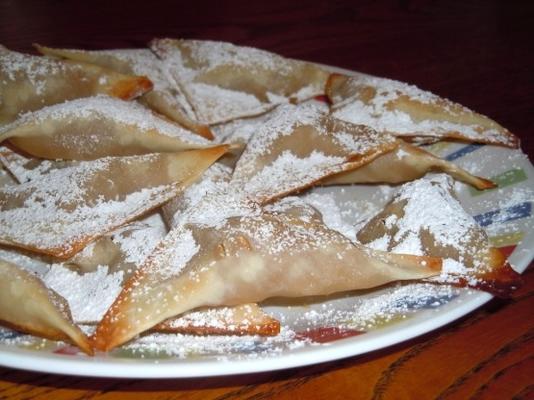 appel-kaneel wontons