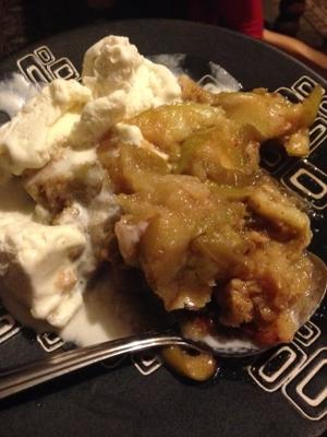 crock pot apple crisp