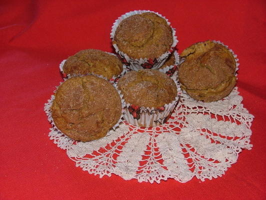 gezonde pompoentaartzemelen muffins