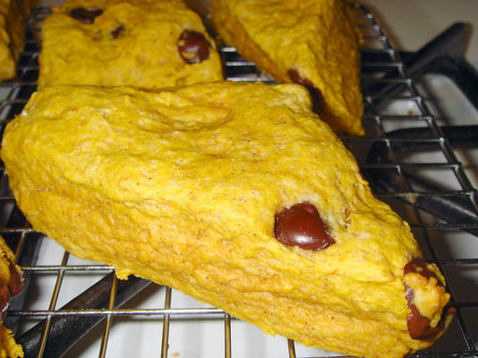 veganistische pompoen scones