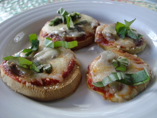 neppe pizza's (aubergine)