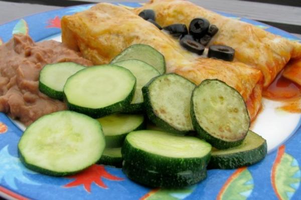 super eenvoudige courgette