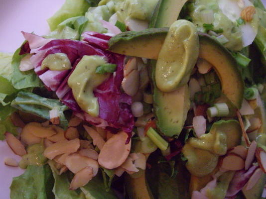 gezonde avocado saladedressing