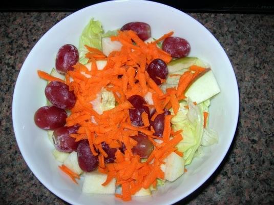 salade met fruit en groenten