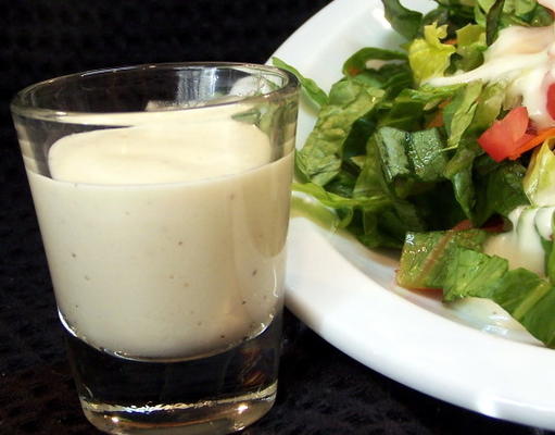 romige parmezaanse vinaigrette