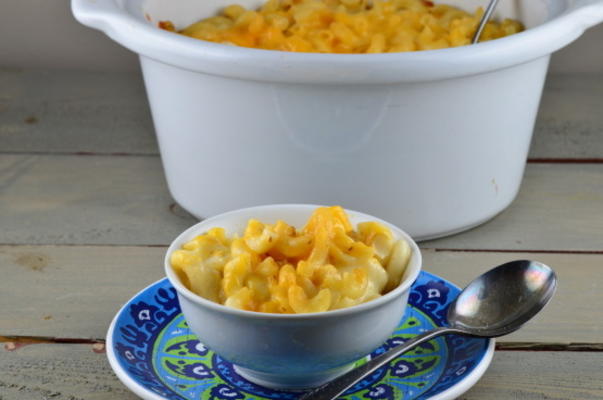 make-over light slow-cooked mac 'n' cheese crock pot
