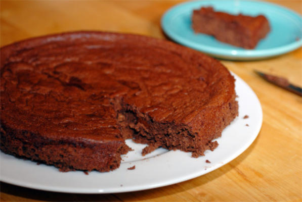 flourless chocolate banana cake
