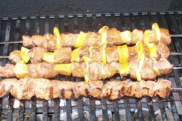 Afrikaanse piri - piri Kabobs