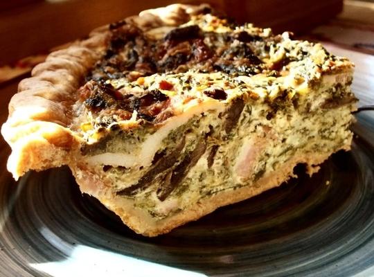 geweldige spinaziebacon quiche