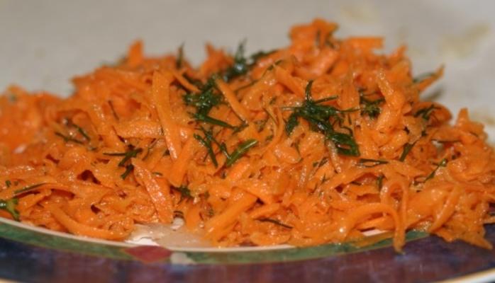 karottesalat (wortelsalade)