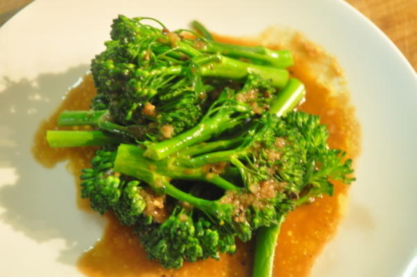 broccolini met balsamico vinaigrette