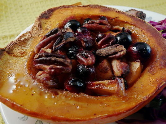 herfst gebakken acorn squash