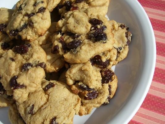 ouderwetse rum raisin cookies