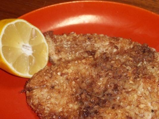 gegrilde kipfilet met amandelen