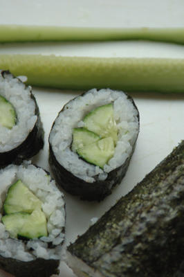 kappa maki (komkommer sushi)
