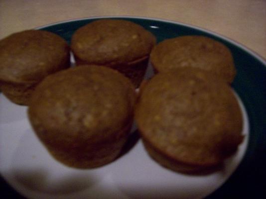 hele voedsel pompoen muffins