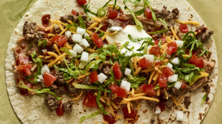 tsr versie van taco belstijl burrito supreme van todd wilbur
