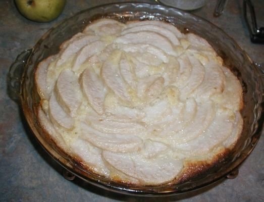 korstloze peren- en amandeltaart