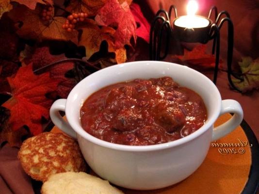 slowcooker steak chili (crock pot)