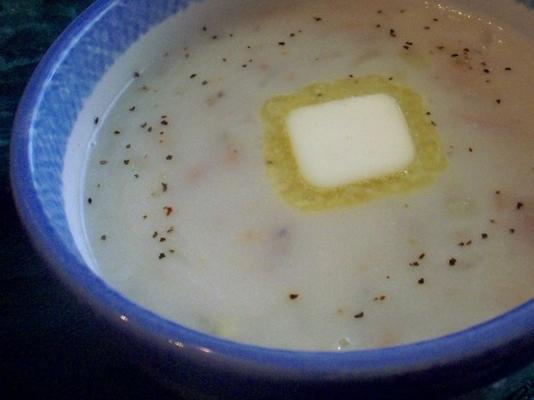 lekkere boston clam chowder