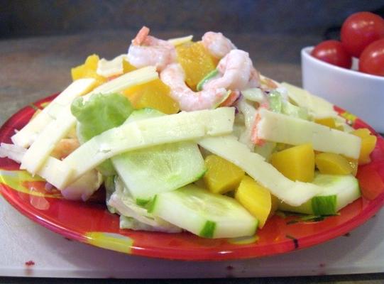 garnalen salade verrassing