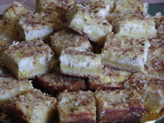 kokosnoot ananas cheesecake