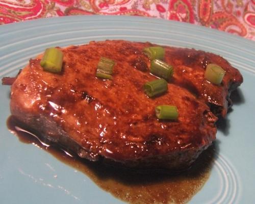 geroosterde tonijn-teriyaki