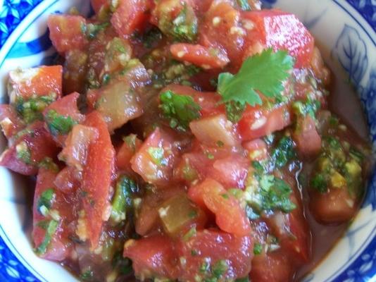 heerlijke salsa van olifantsknoflook