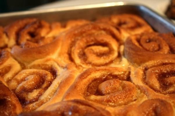 honing kaneel broodjes met roomkaas glimmertjes