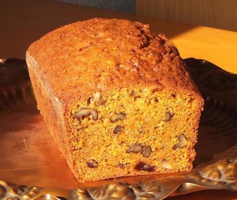 het beste pompoenbrood met appels en sinaasappels