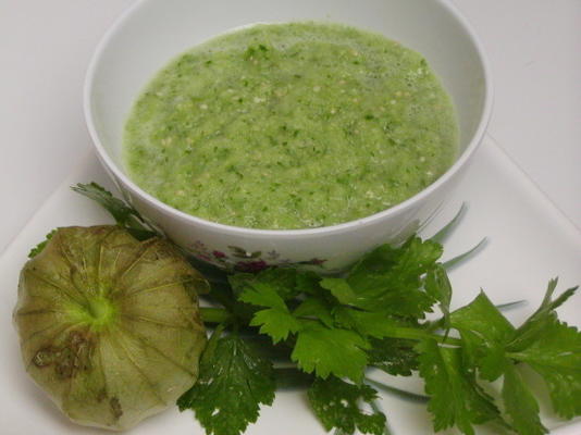 super kom tomatillo salsa verde