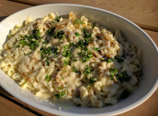 oostenrijkse kaesespaetzle (kaas spaetzle)