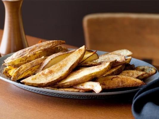 oven geroosterde aardappel 'friet'