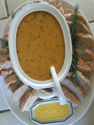 garbanzo chipotle soup (chowder)