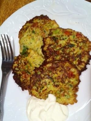 courgettefritters, lage carburator