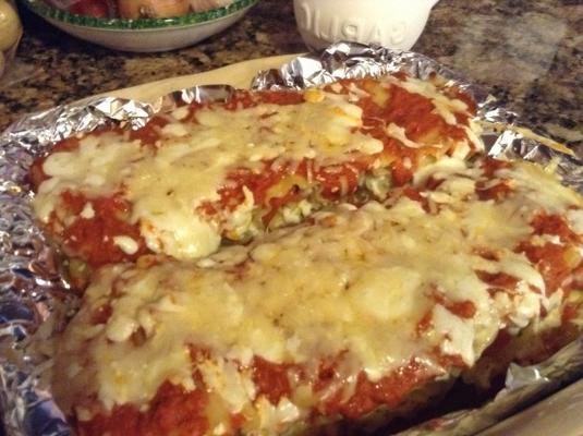 pepperoni pizza lasagne rollen